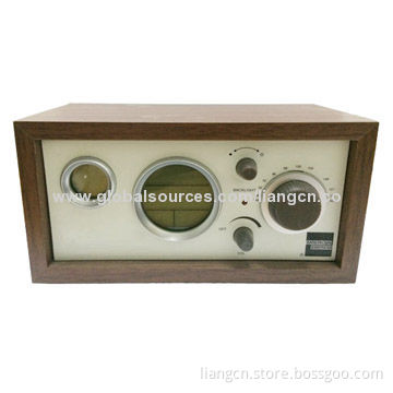 Multifunction Radio with Blue Backlight and Built-in AM Antenna